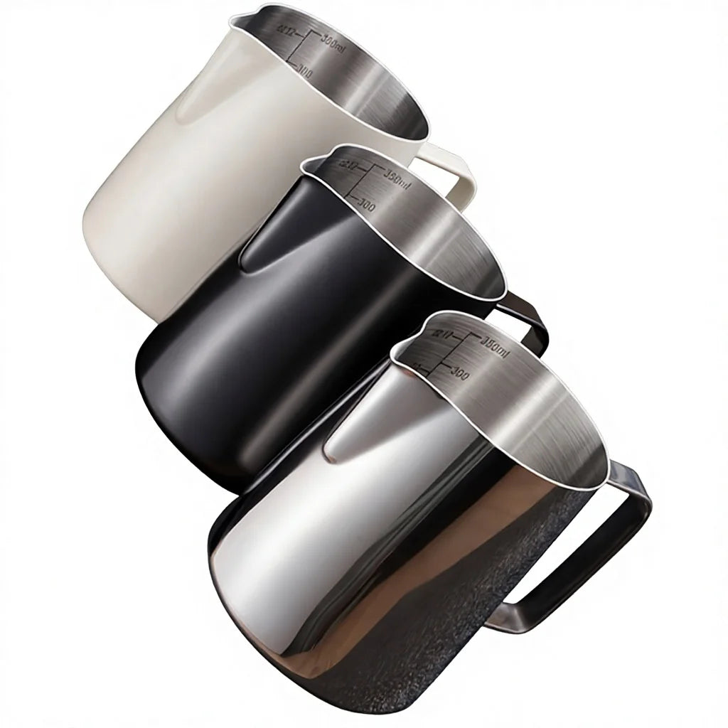 Stainless Steel Milk Frothing Pitcher for Latte Art