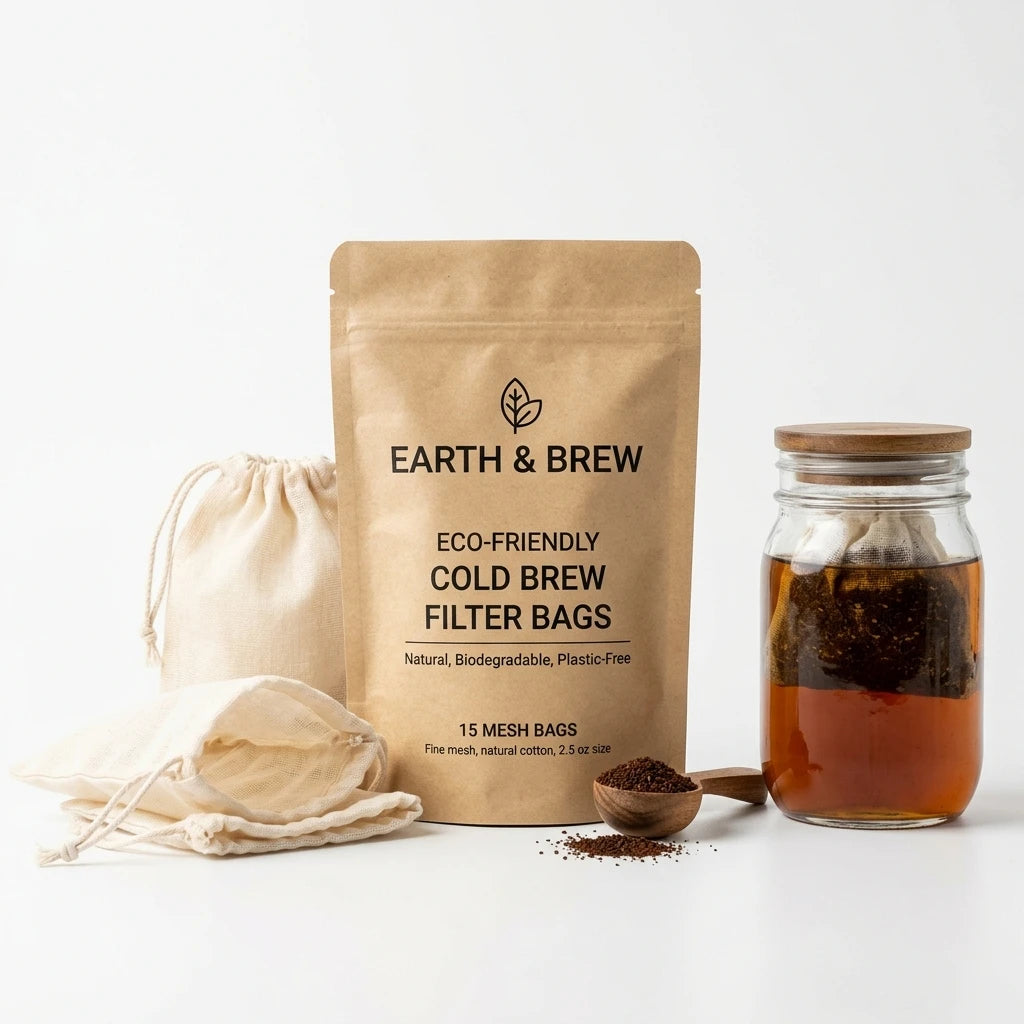 Cold Brew Eco-Friendly Filter Bag Set (12 Bags)