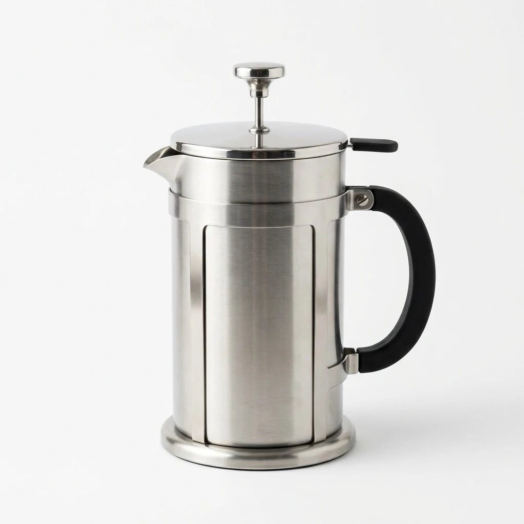 Double-Wall Stainless Steel French Press/Cold Brew Cup